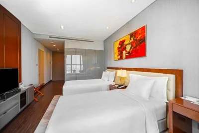 Grand Studio Twin with one-time Complimentary Minibar — Sedona Suites Ho Chi Minh City